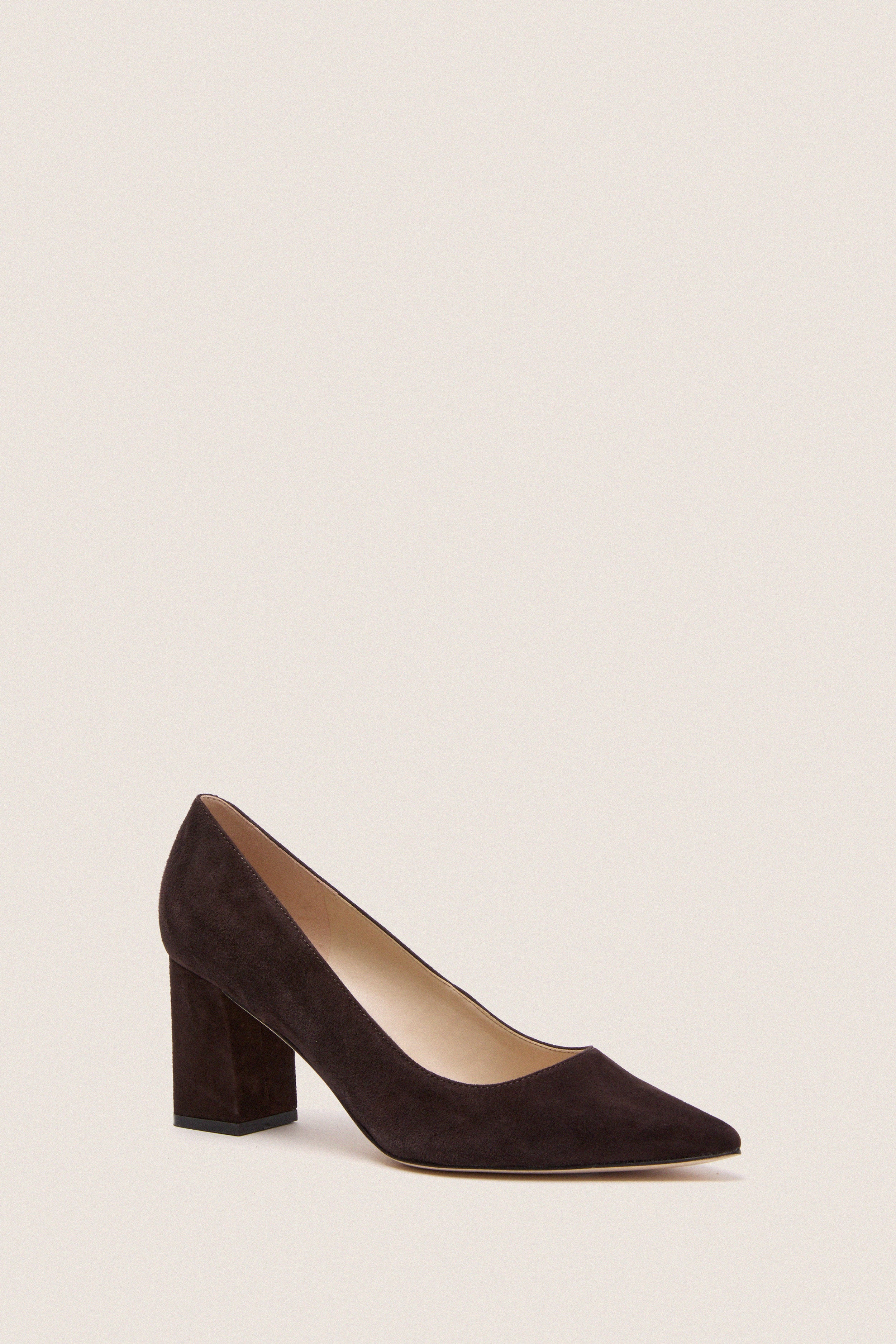 Dark Brown Zala Heels | Marc Fisher