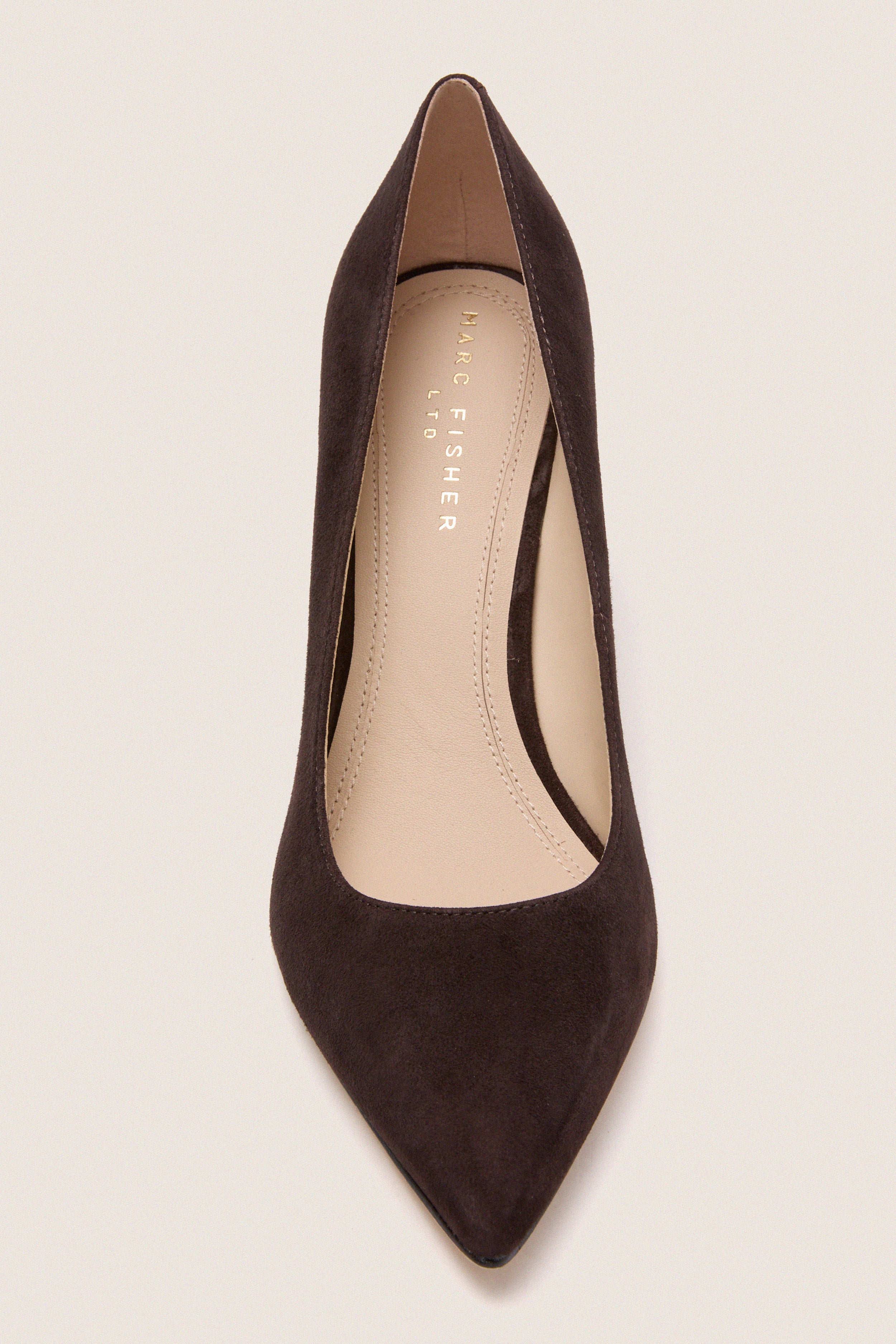 Dark Brown Zala Heels | Marc Fisher
