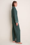 Pine and Ivory Gisele Long PJ Set