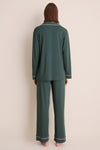 Pine and Ivory Gisele Long PJ Set