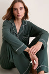 Pine and Ivory Gisele Long PJ Set