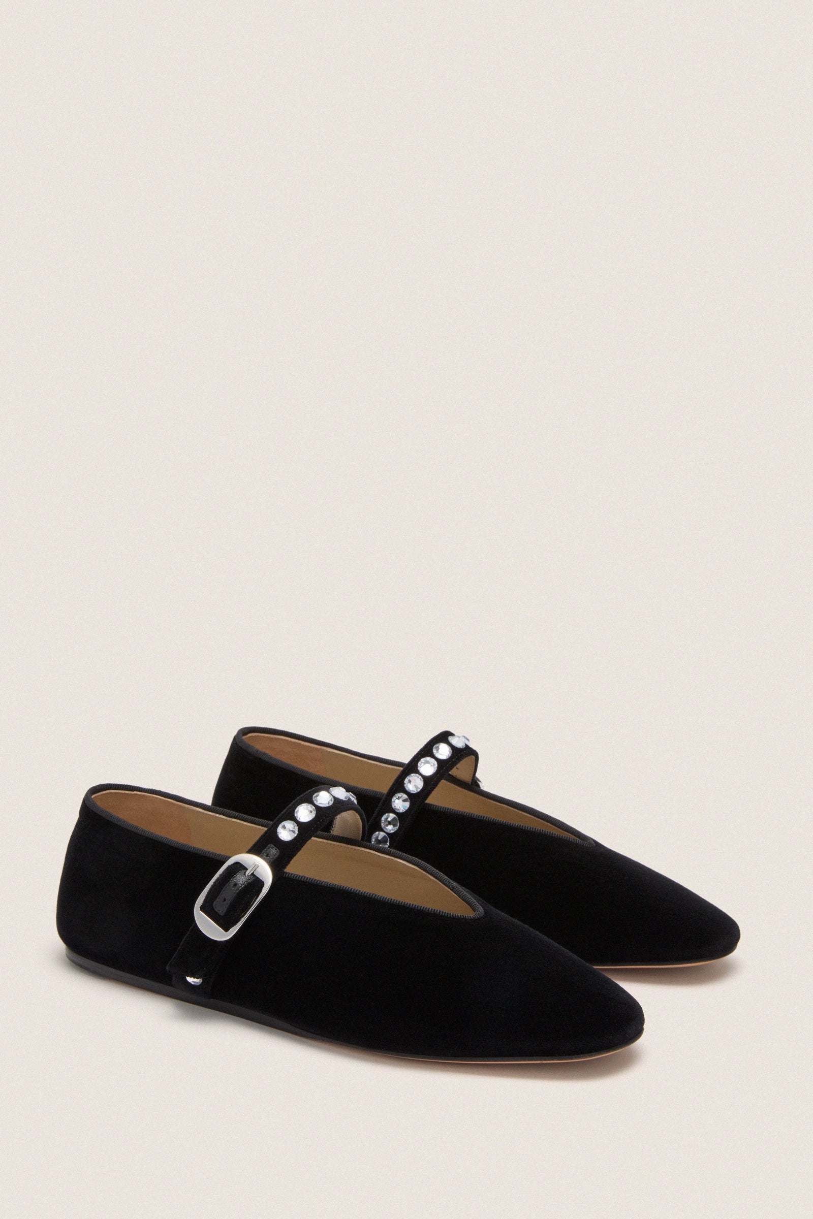 Black Stella Slippers
