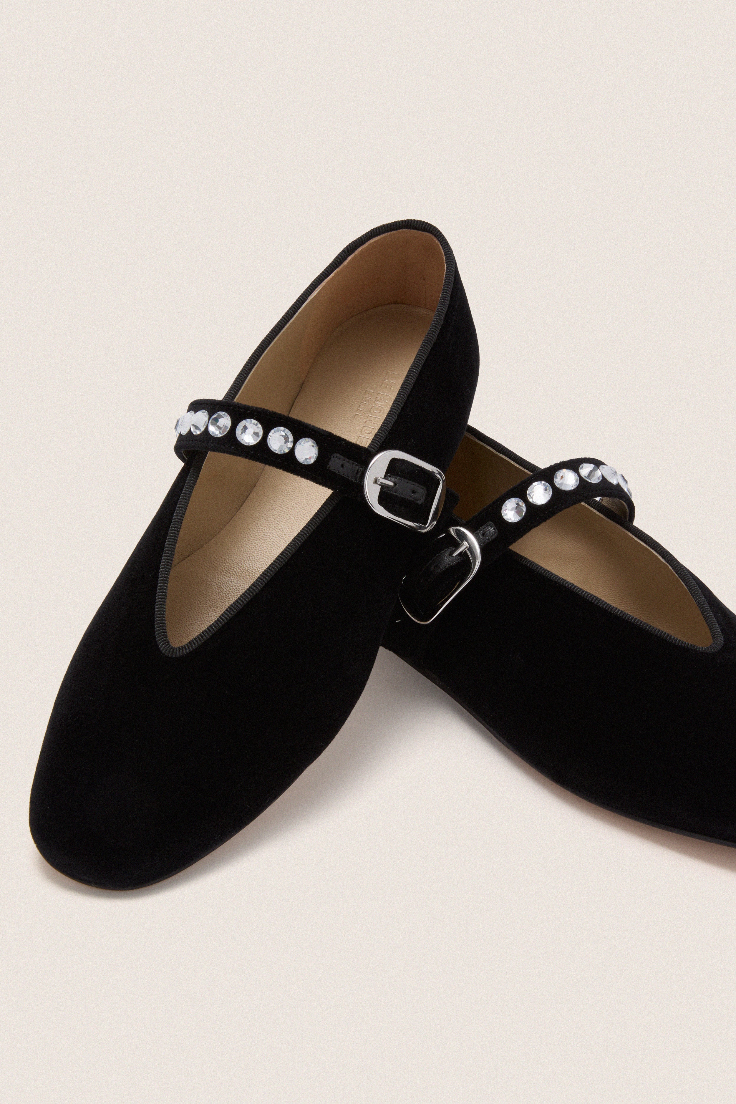 Black Stella Slippers