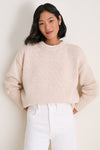 Sandstone Cotton Cliff Crewneck Sweater