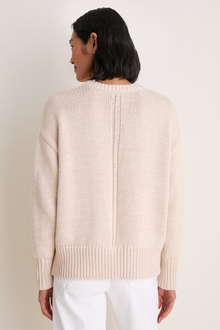 Sandstone Cotton Cliff Crewneck Sweater