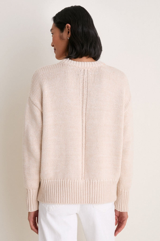 Sandstone Cotton Cliff Crewneck Sweater