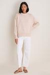 Sandstone Cotton Cliff Crewneck Sweater