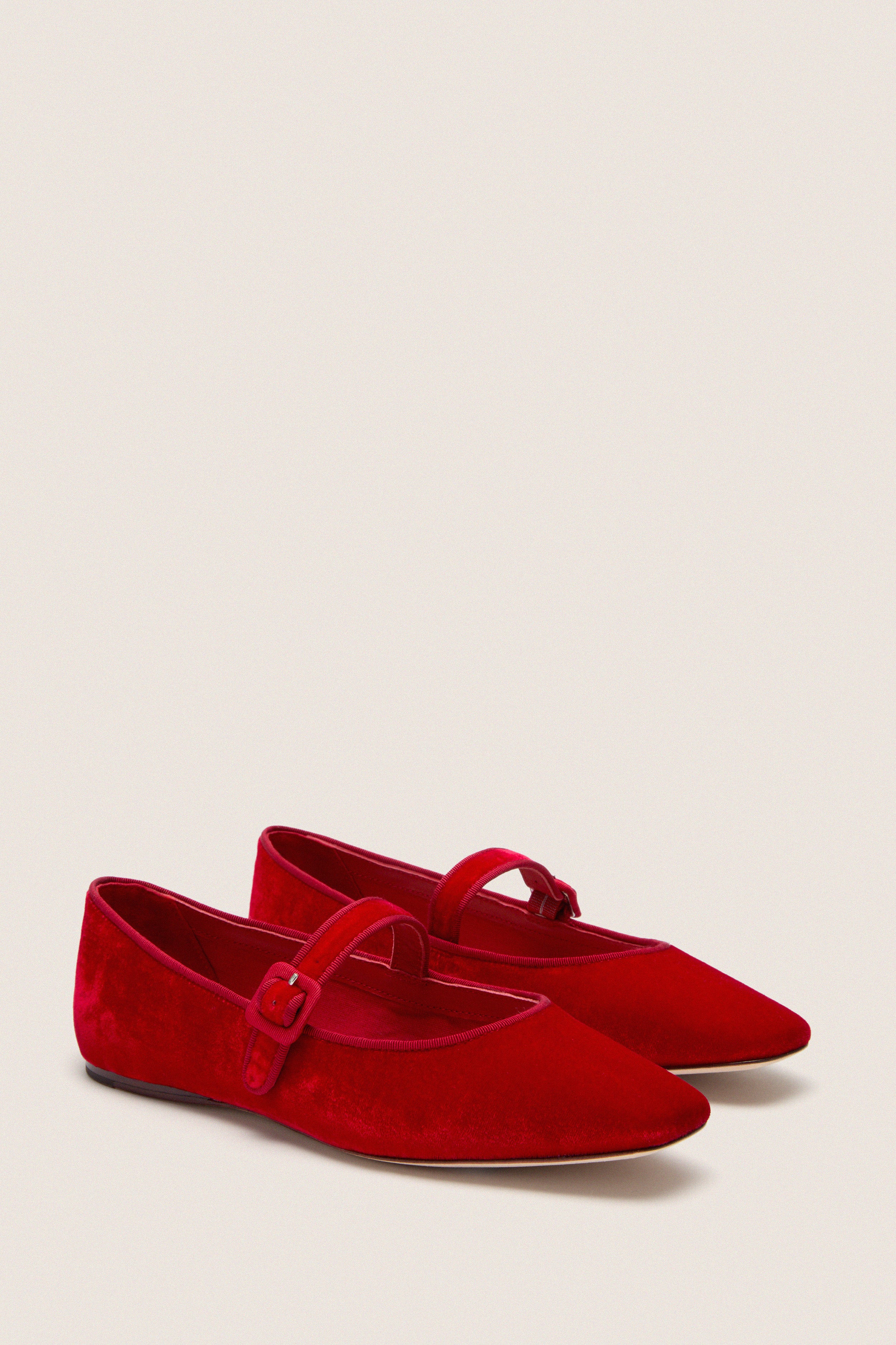 Red Velvet Ginger Mary Jane Flats | Loeffler Randall