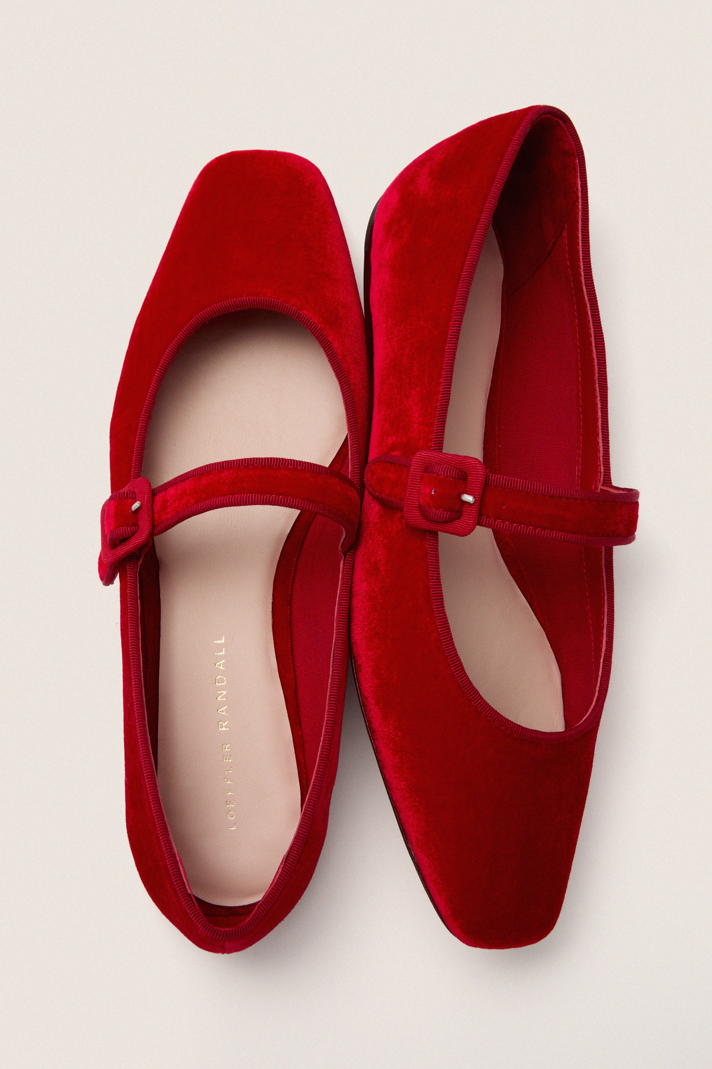 Red Velvet Ginger Mary Jane Flats | Loeffler Randall