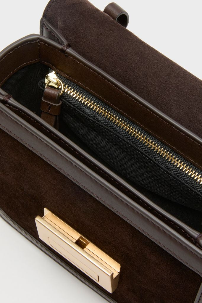 Tmoro Suede Desi Crossbody Bag