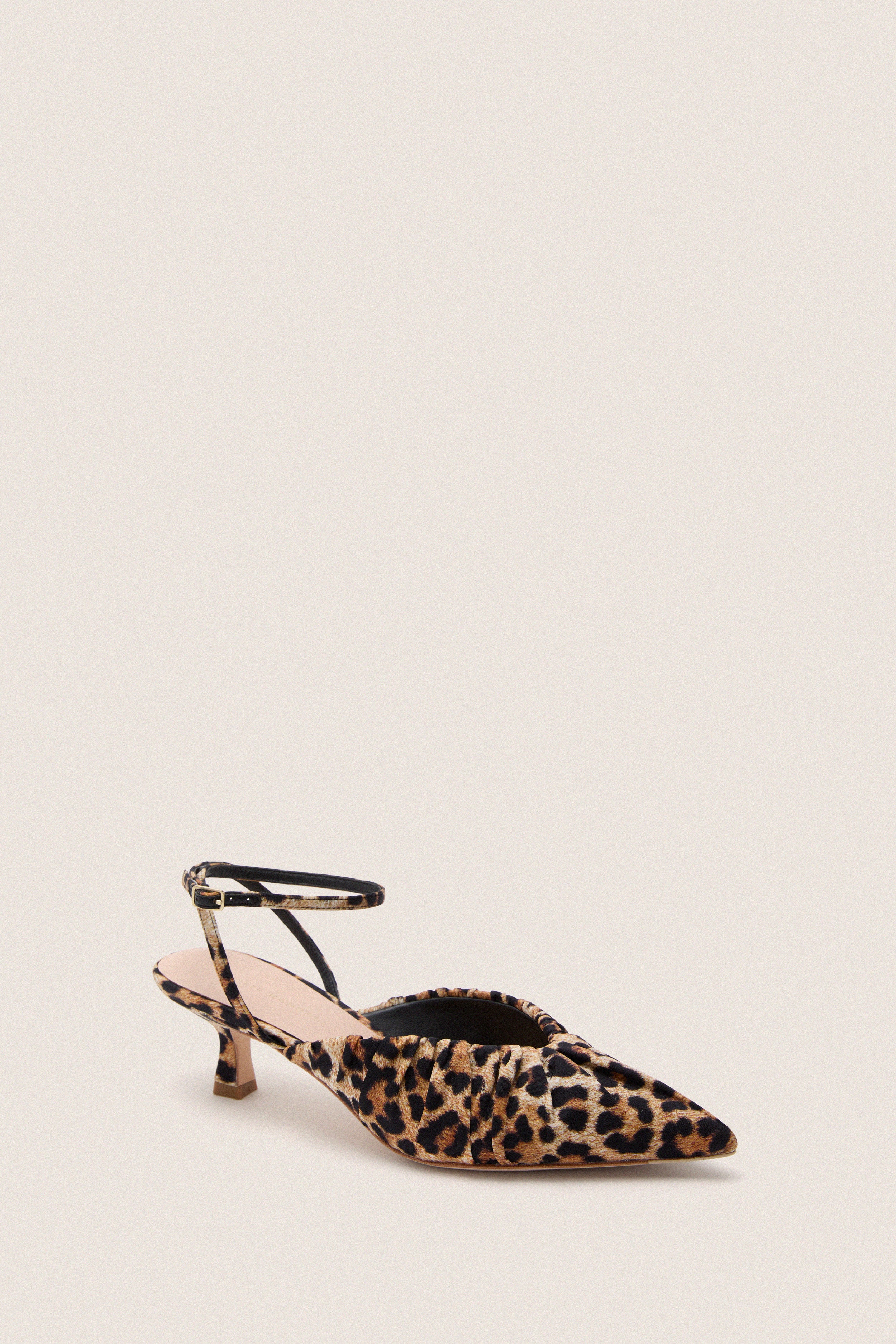 Leopard Jersey Rio Heels