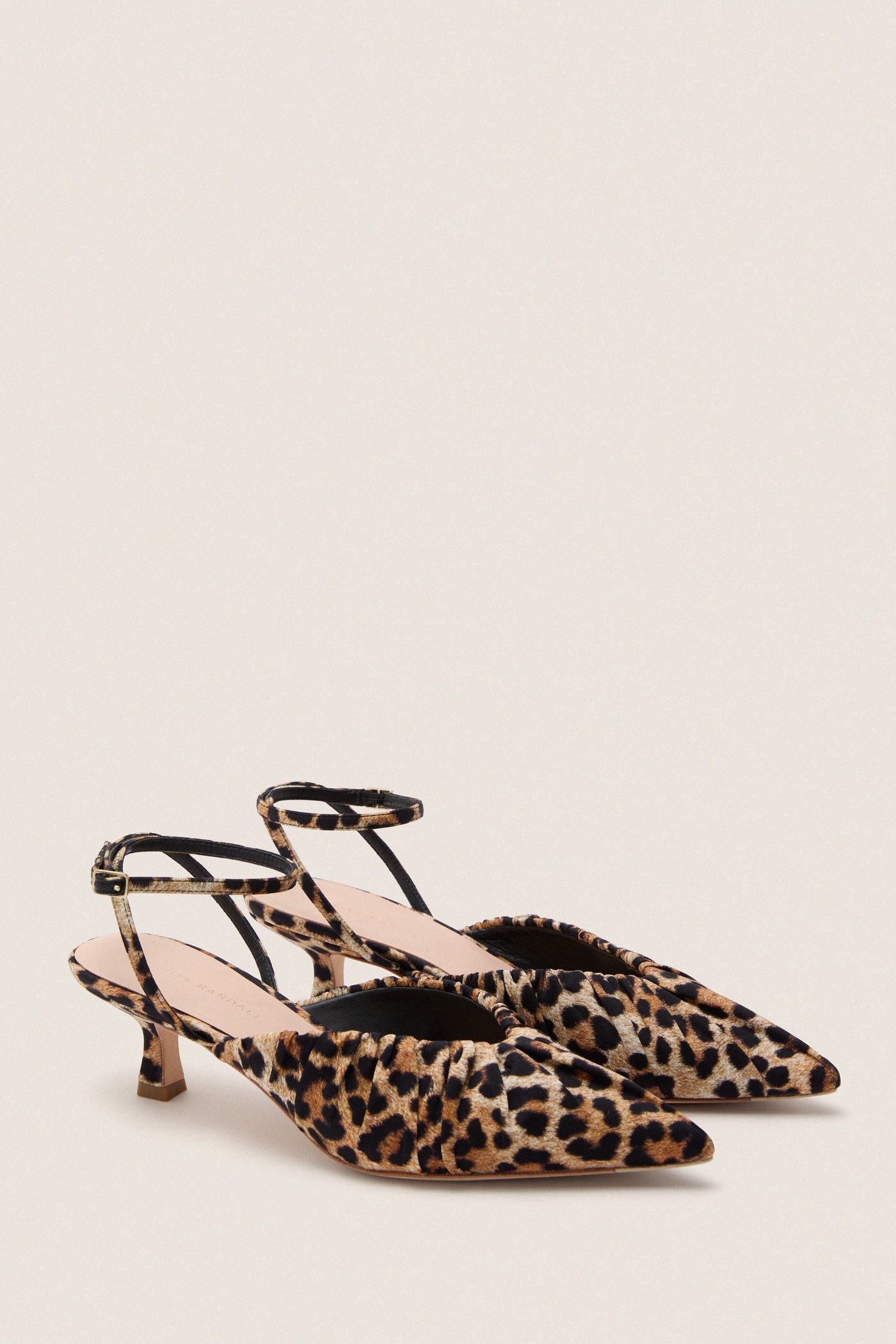 Leopard Jersey Rio Heels