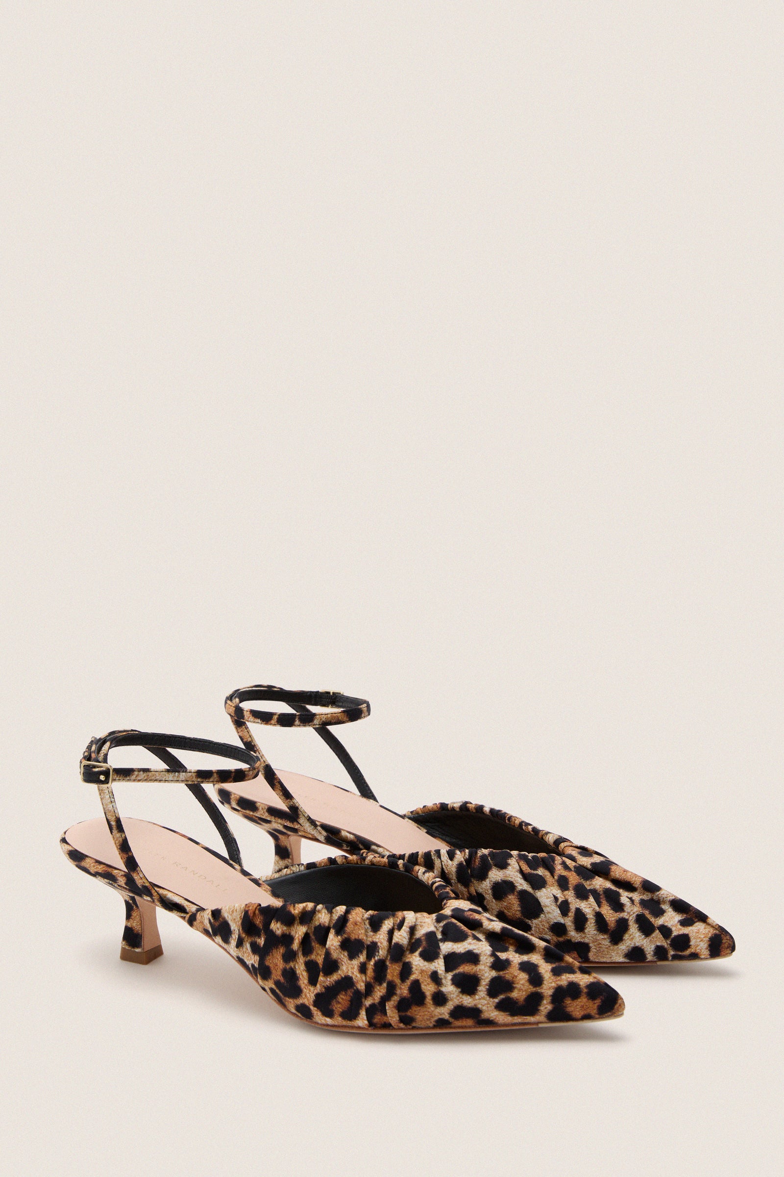 Leopard Jersey Rio Heels