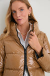 Cammello Gloss Zipper Jacket