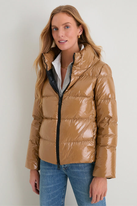 Cammello Gloss Zipper Jacket