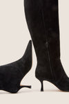 Black Suede Mira Boots