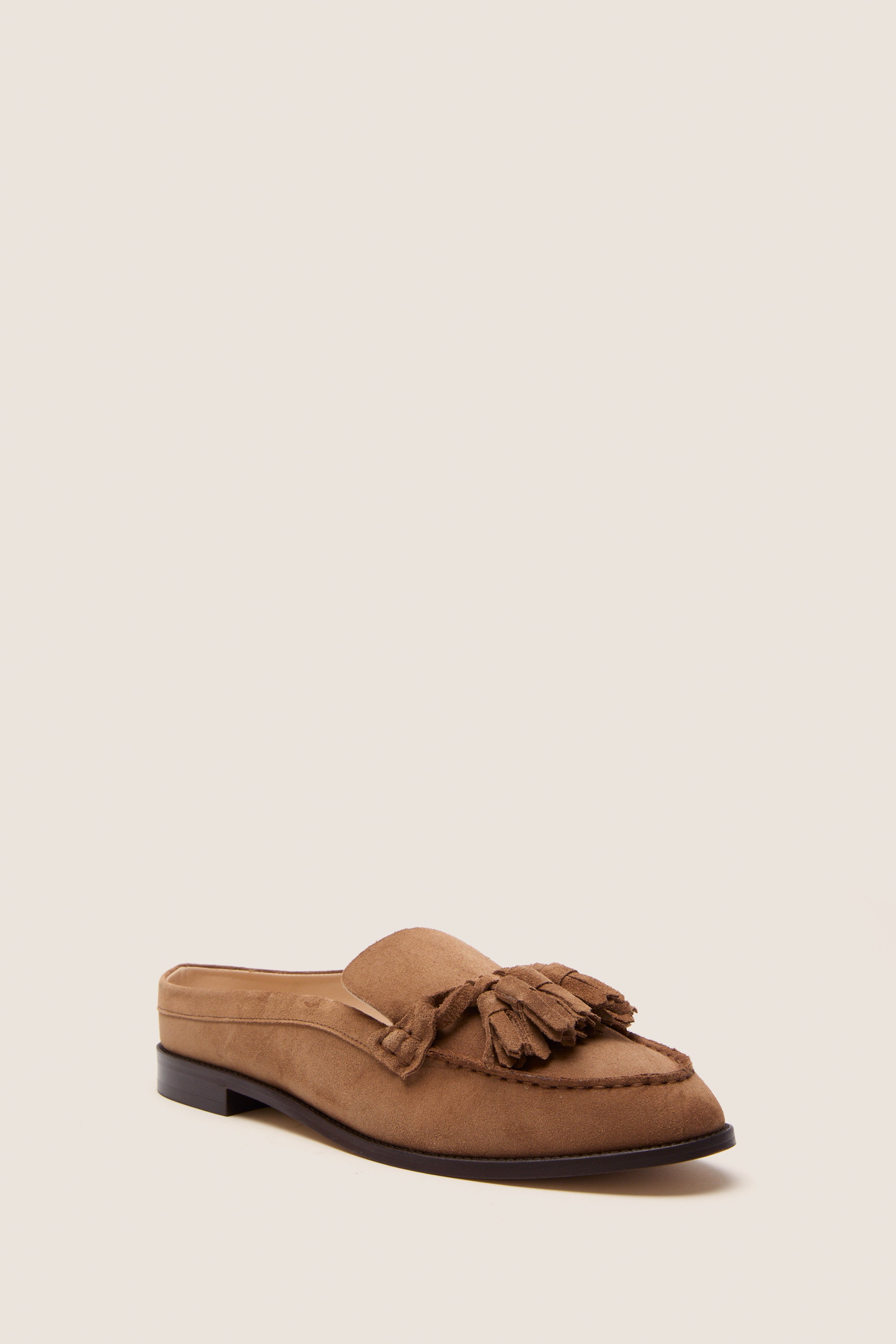 Camel Suede Mara Loafers | Tuckernuck Shoes
