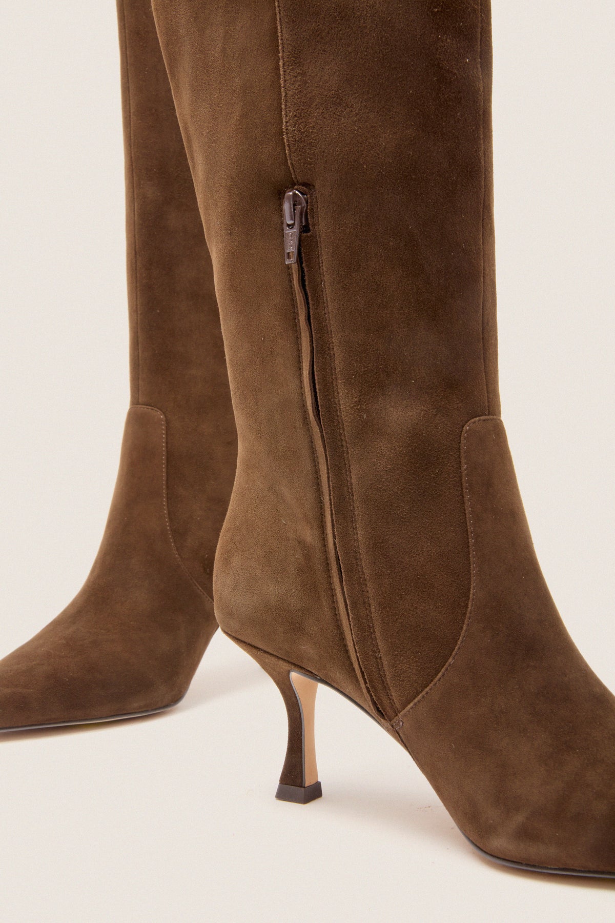 Chocolate Suede Mira Boots