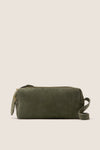 Khaki Suede Trousse