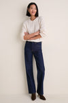 Ivory Cashmere Cable Knit Eloise Sweater