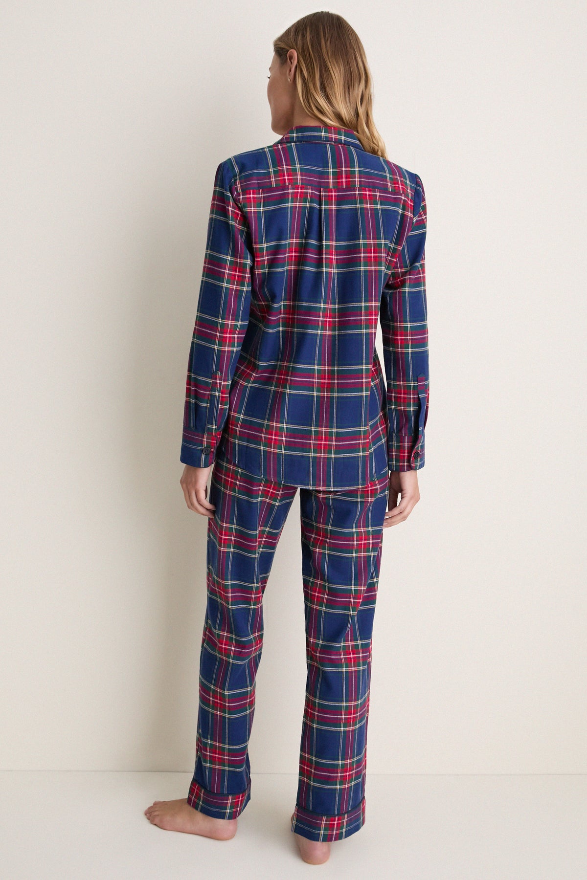 Womens Windsor Tartan Pajama Set