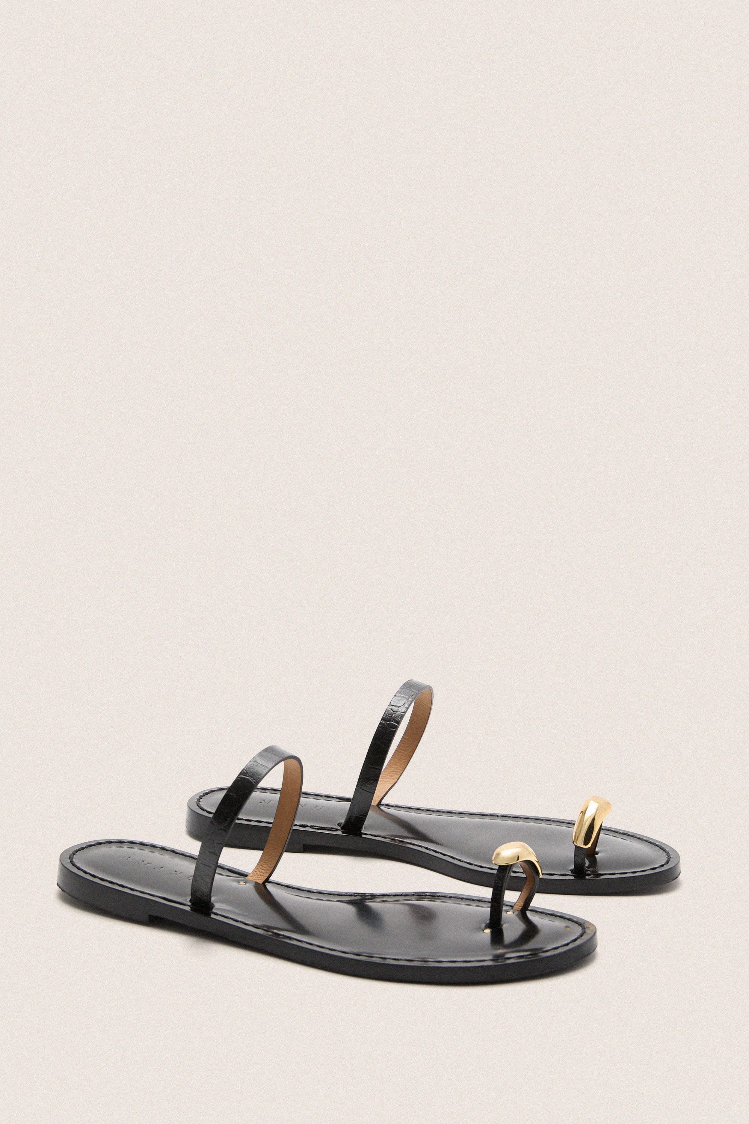Black Kibera Sandals