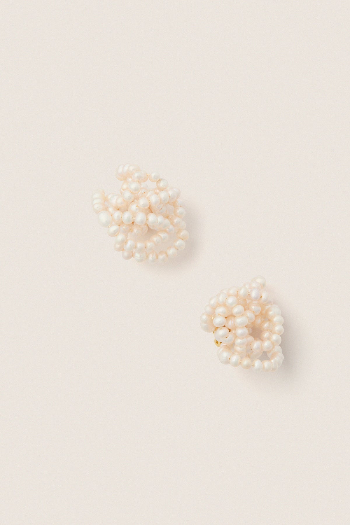 White Amara Earrings