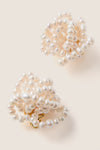 White Amara Earrings