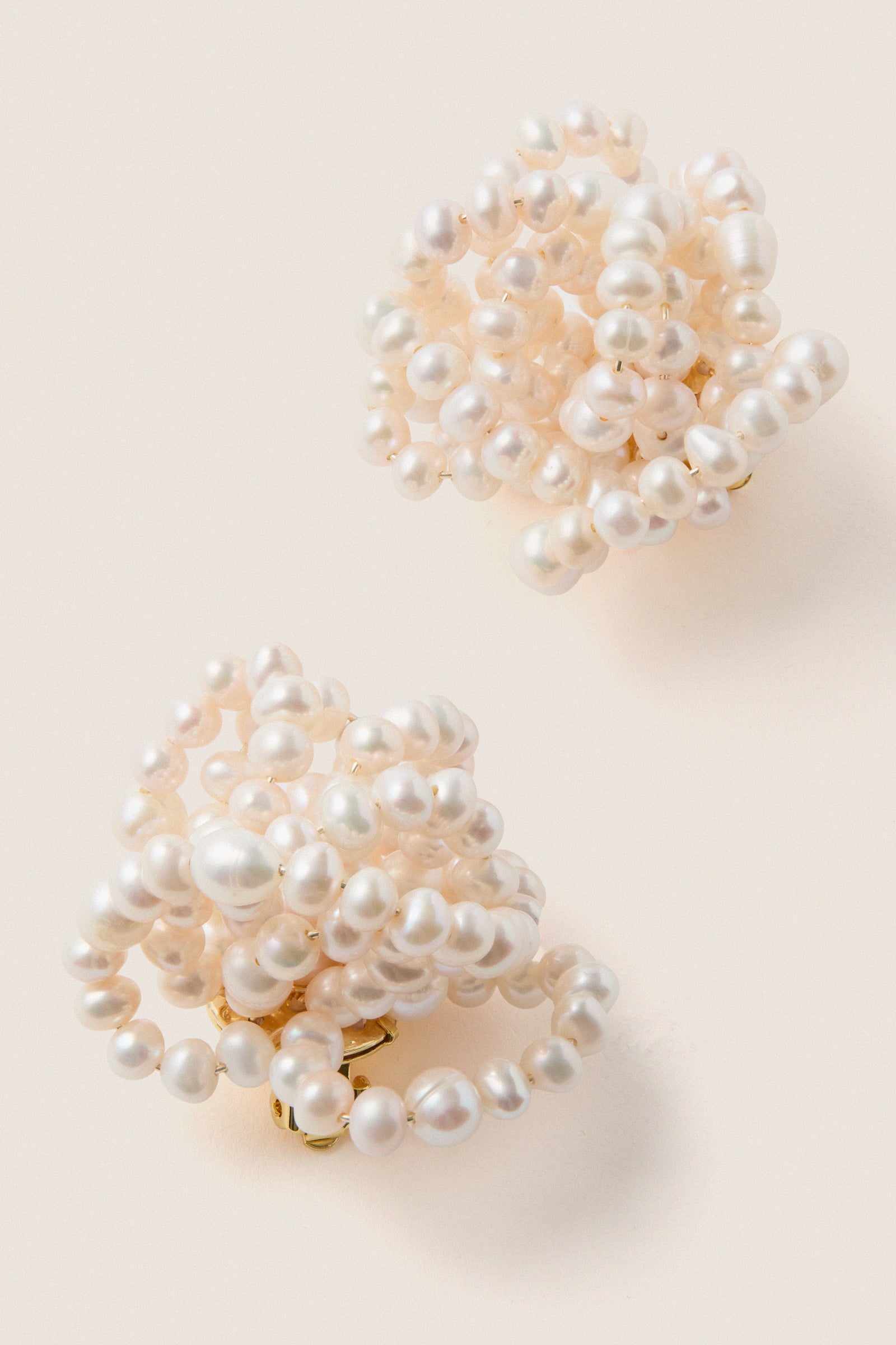 White Amara Earrings