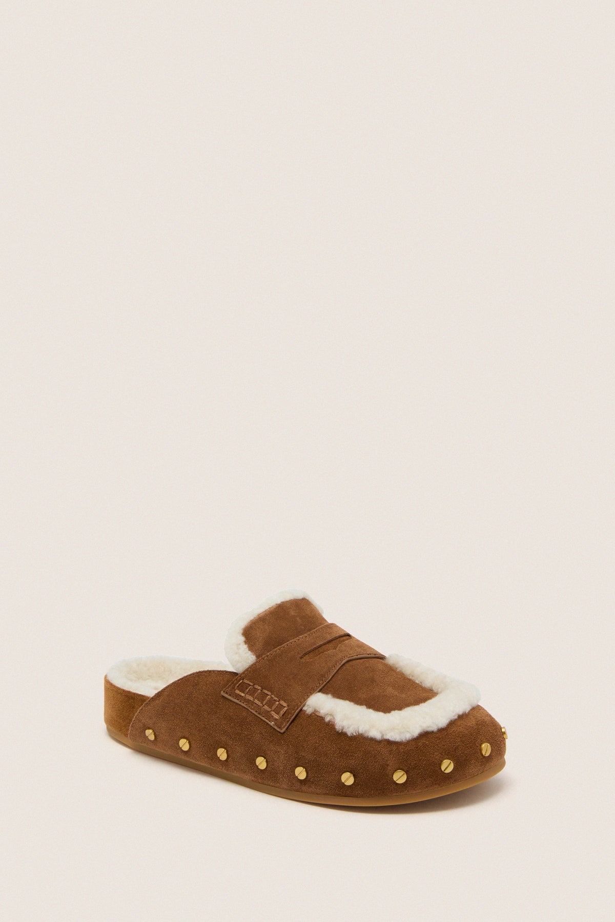 Hazelwood and Ecru Fenix Slippers