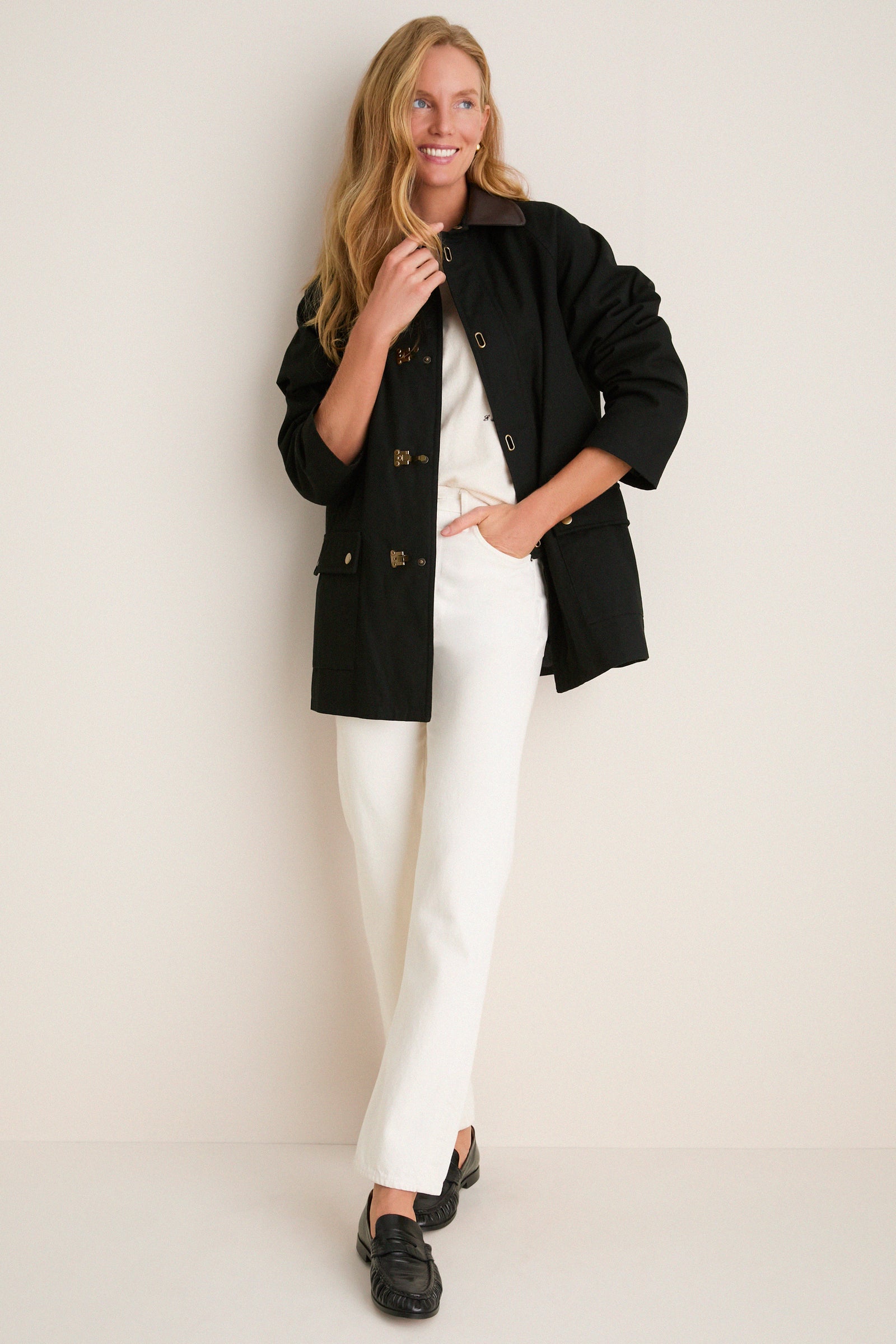 Black Brodie Barn Jacket