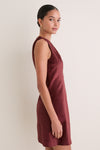 Chocolate Velvet Mercer Dress