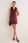 Chocolate Velvet Mercer Dress