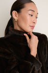 Brown Fur Angelina Coat