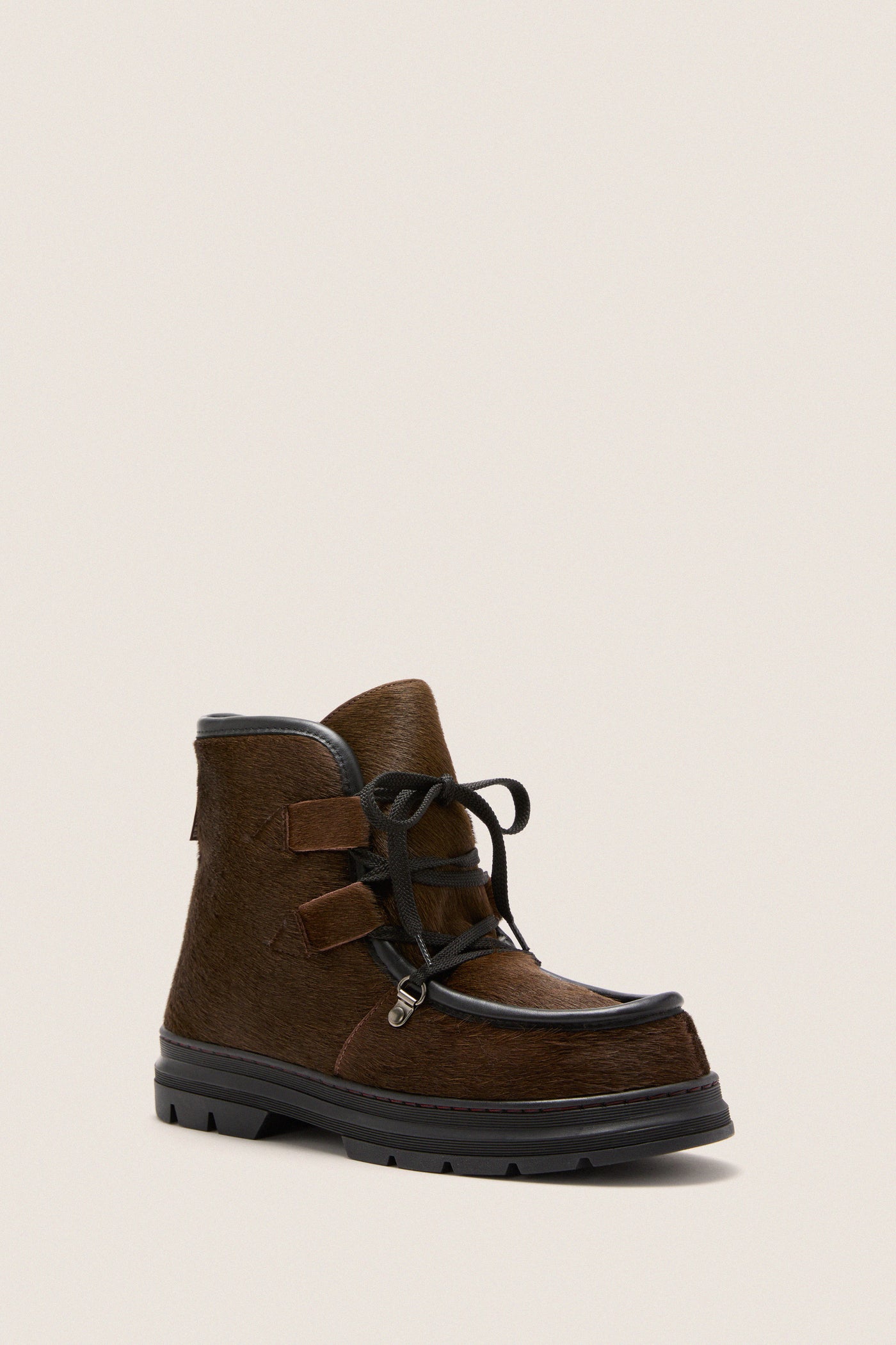 Dark Oak Incredible Pony Shearling-Lined Boots