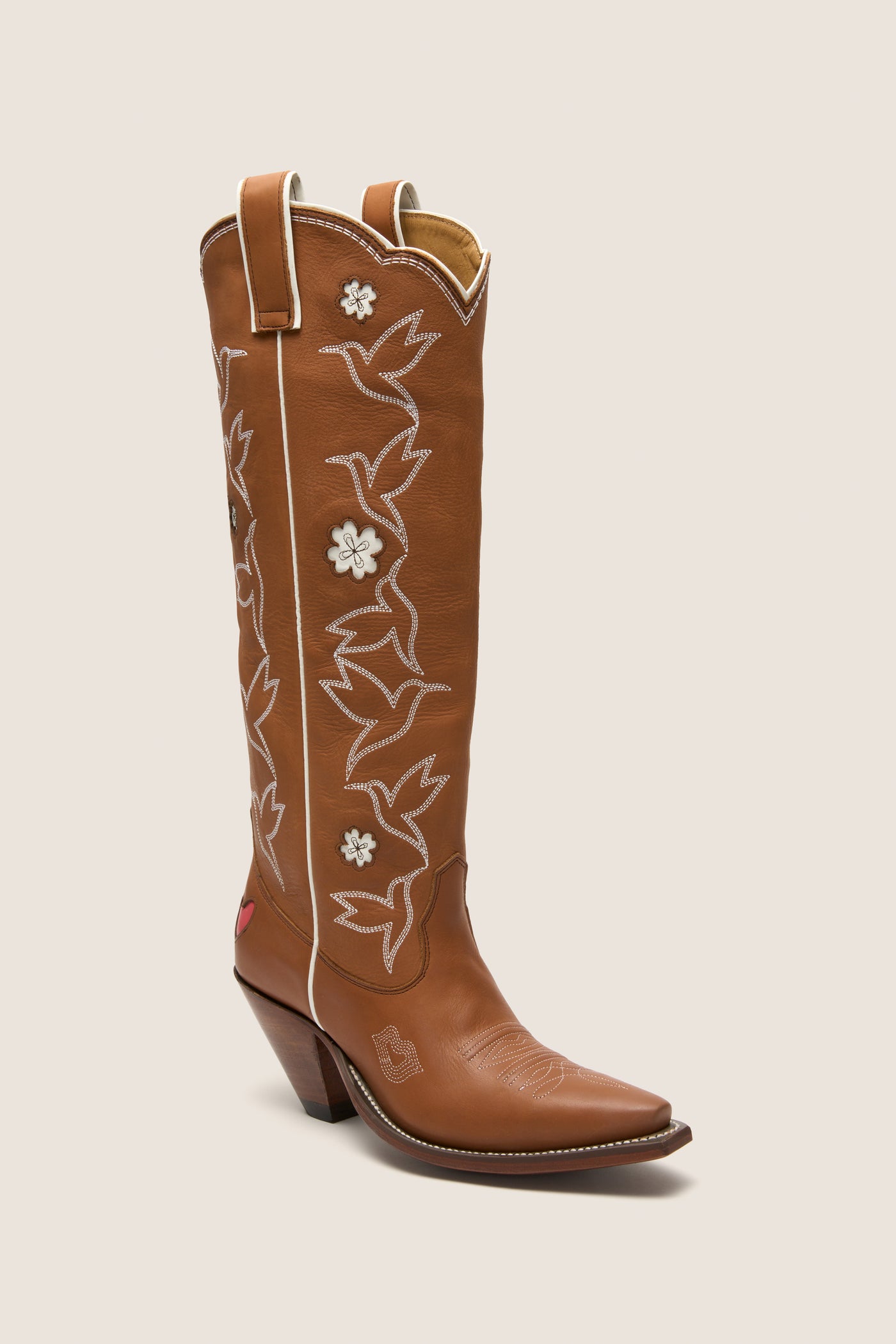 Sierra and White Honey Boots
