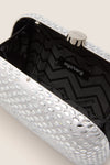 Silver Brooks Hotfix Clutch