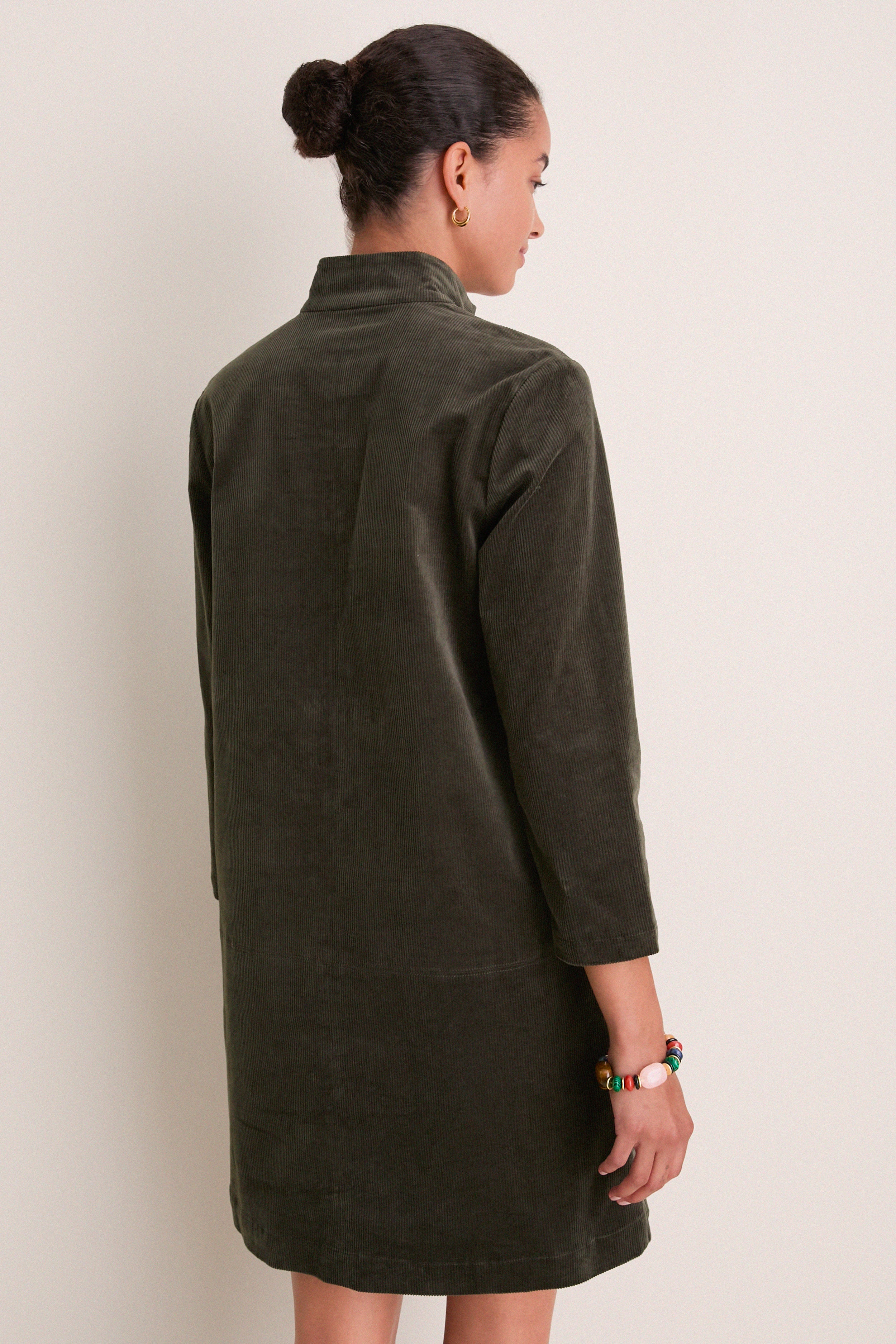 Olive Corduroy Clifton Dress | Tuckernuck