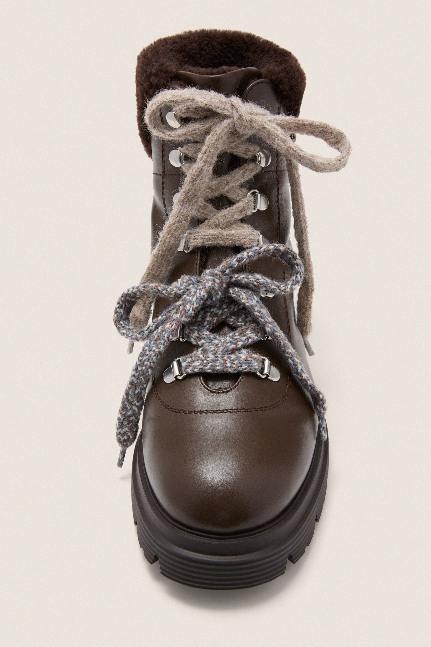 Walnut Hudson Lite Lace Up Booties