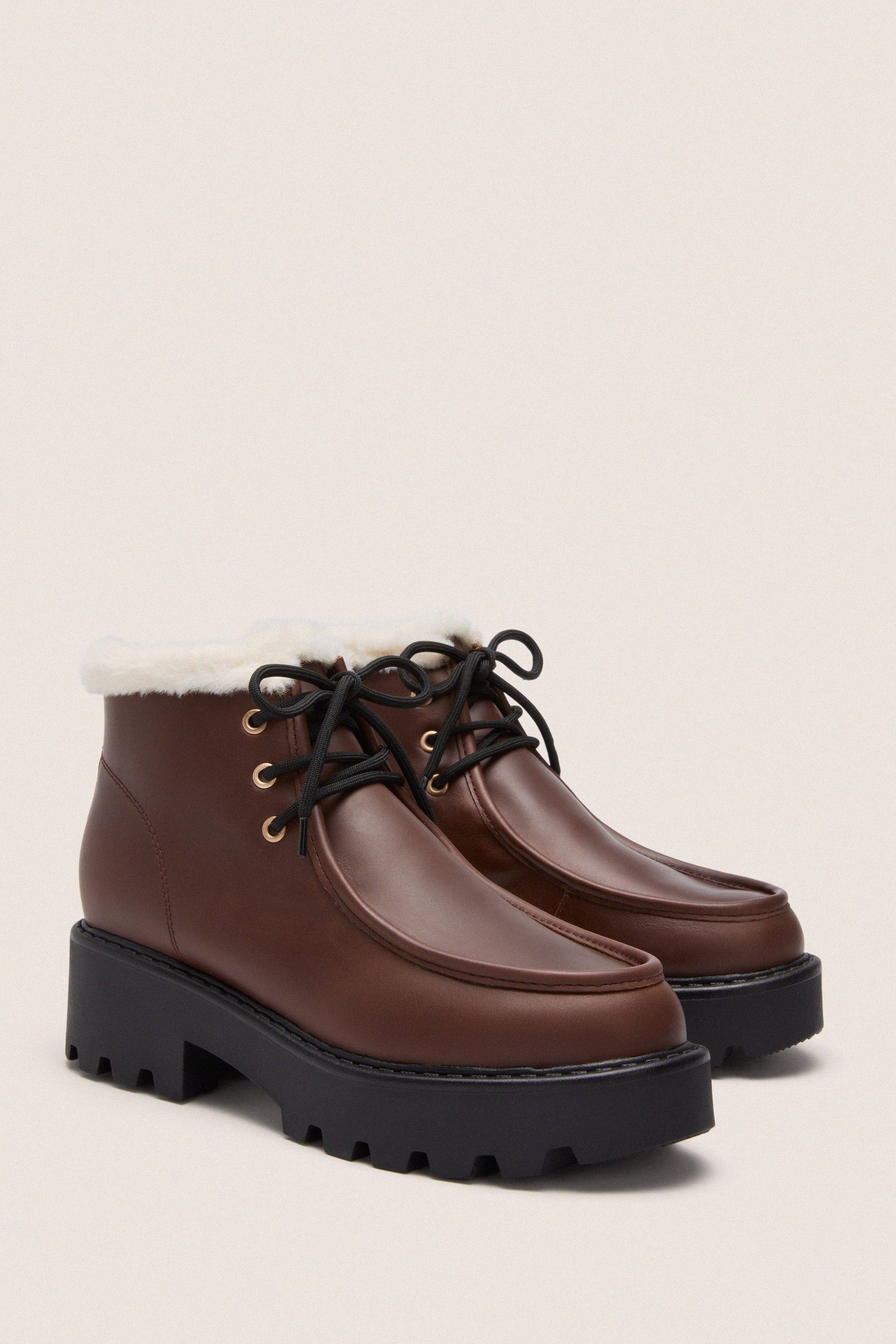 Dark Brown Percy Boots