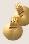 Gold Moss Earrings
