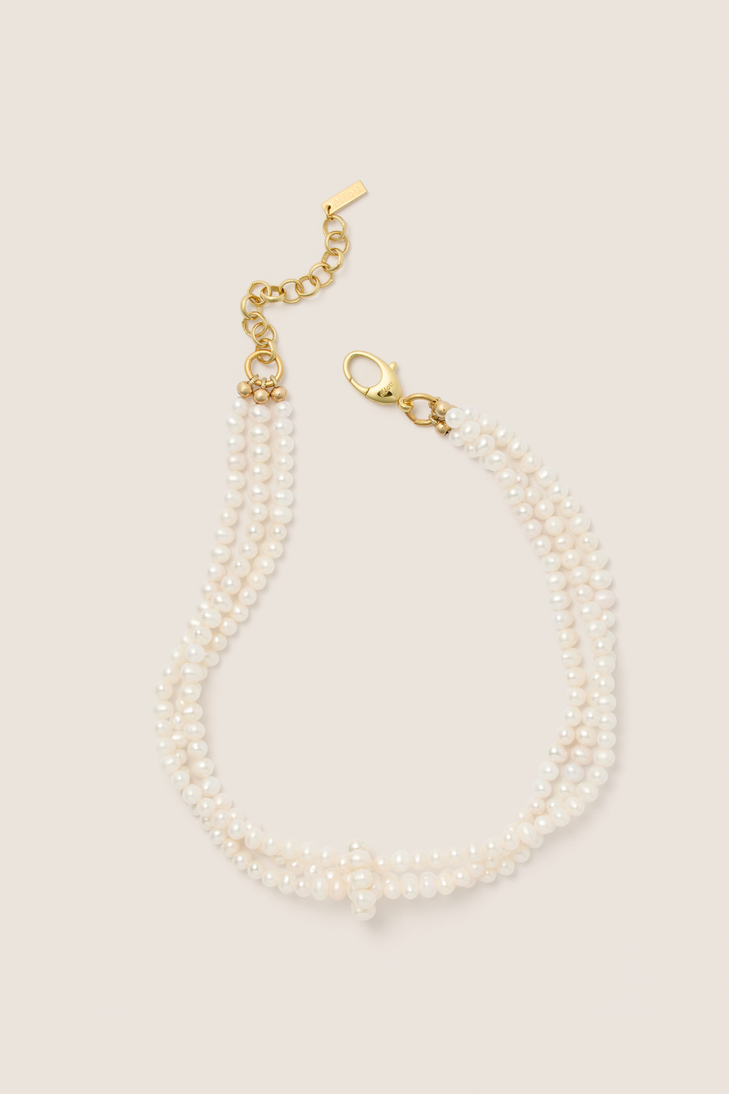ネックレス ホワイトハーツ ハンドメイド Eliou Ur Jewelry White Freshwater Pearl Dalia Necklace | eliou