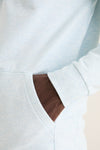 Heathered Ice Collared Sweatshirt