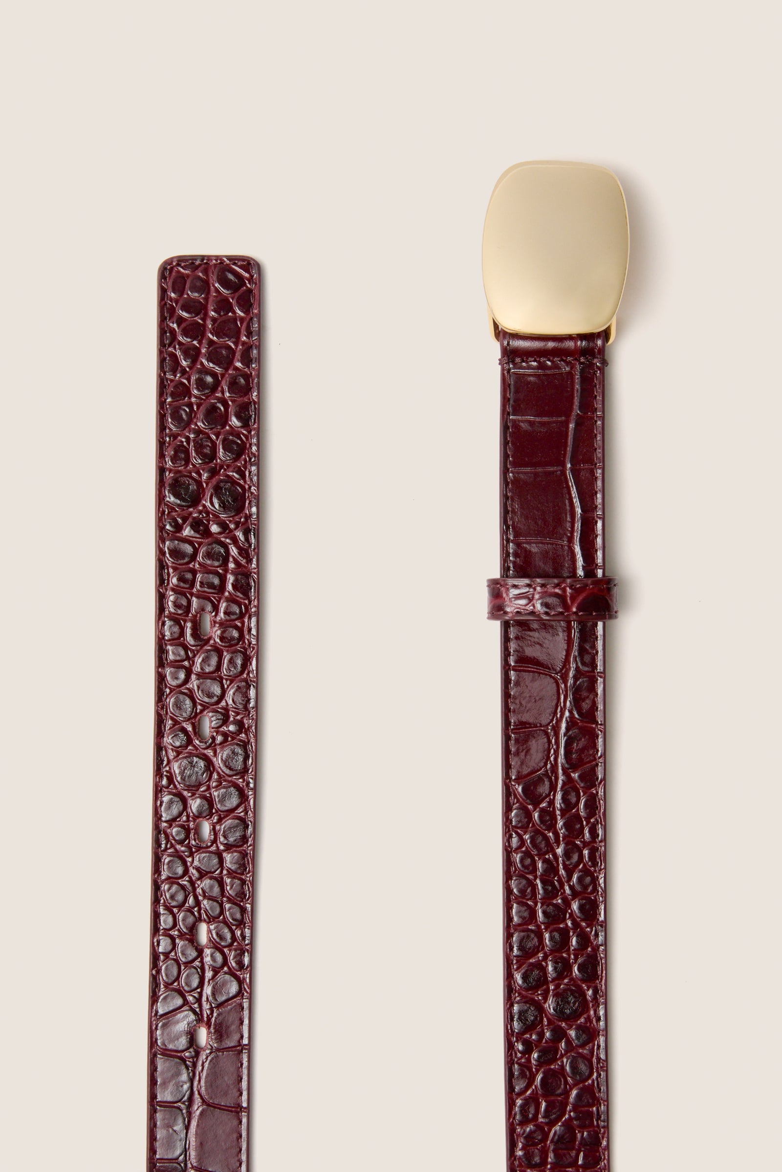 Merlot Jacob Croco Belt