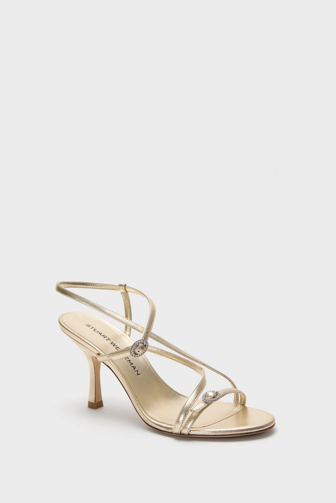 Light Gold Kensington Strappy 85 Sandals
