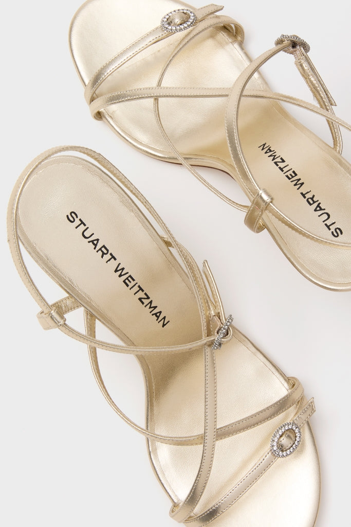 Light Gold Kensington Strappy 85 Sandals