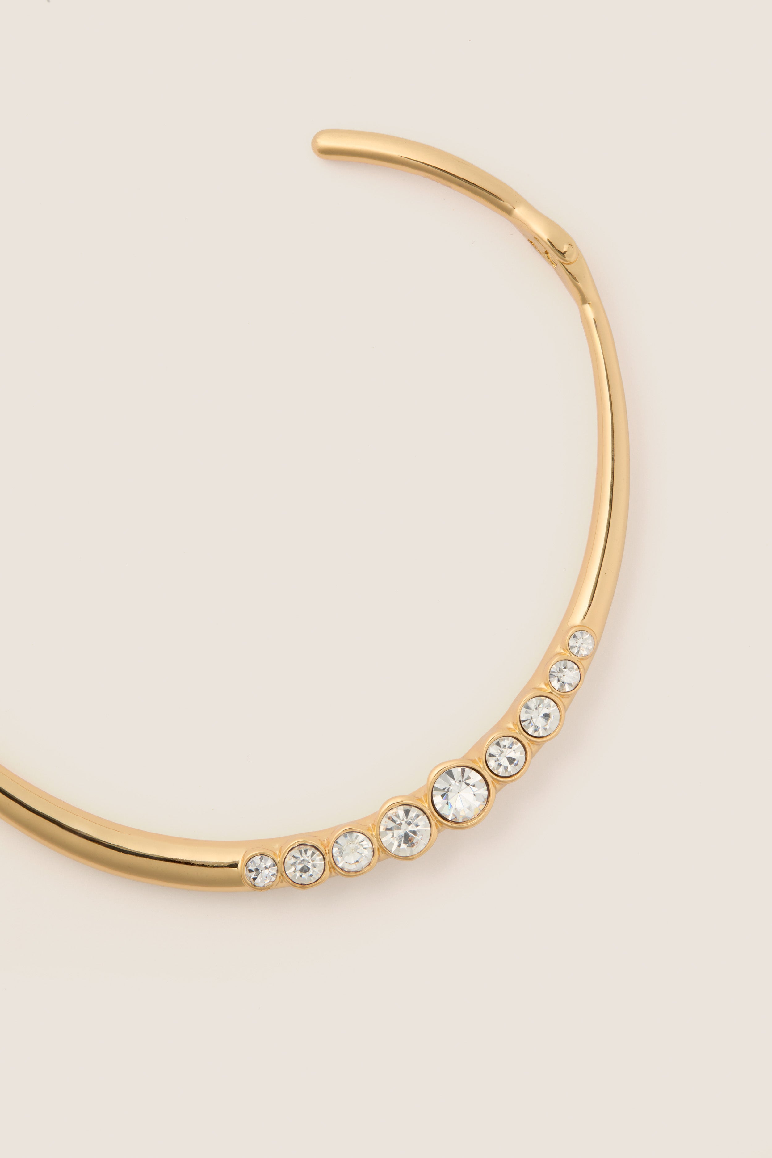 Gold Clear Finley Collar