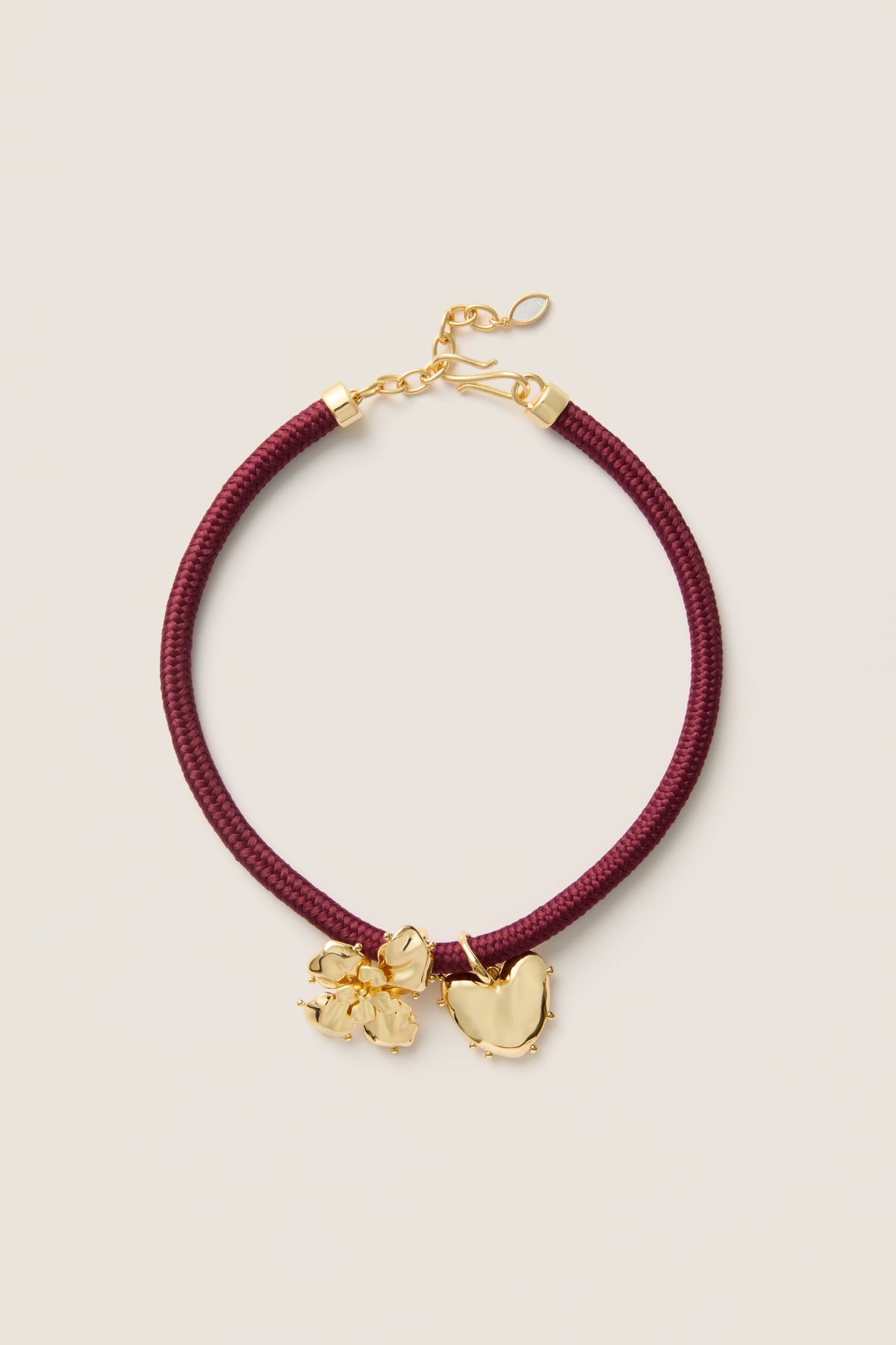 Maroon Lelani Necklace