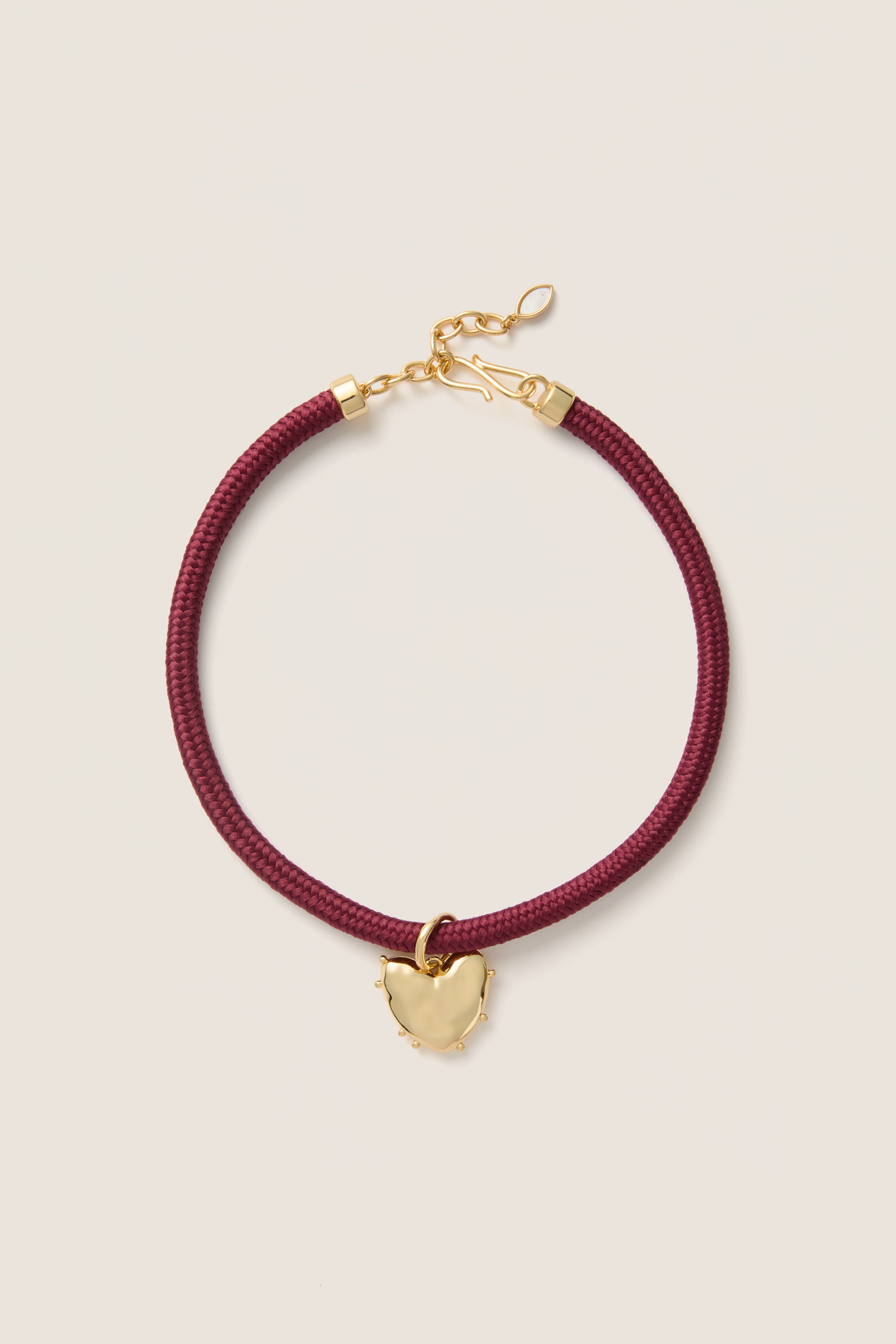 Maroon Lelani Necklace