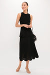 Black Zandra Midi Dress